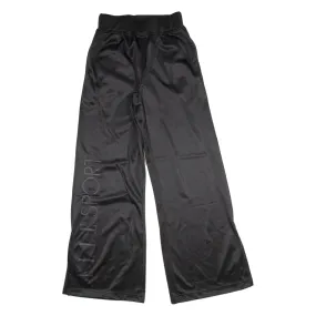 ELLE SPORT Womens Track Pants Black Flared XS W24 L31