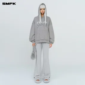 FUTURE Classic Flared Sweatpants In Gray
