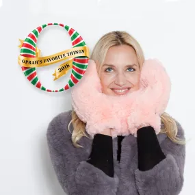 Signature Knitted Faux Fur Mitten