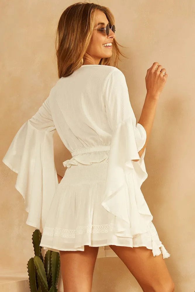 Vera Skirt White